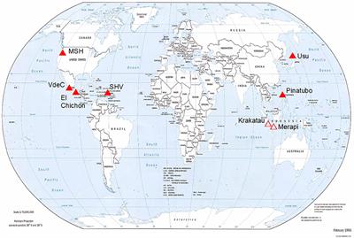An Overview of the Dynamics of the Volcanic Paroxysmal Explosive Activity, and Related Seismicity, at Andesitic and Dacitic Volcanoes (1960–2010)